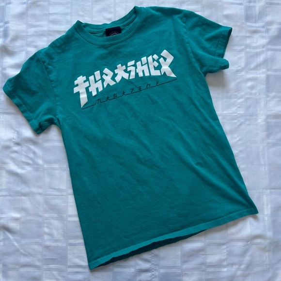 Thrasher Blue Godzilla T-shirt - Picture 11 of 11